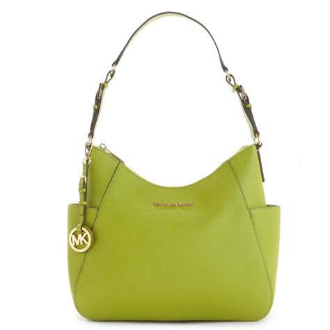 michael kors small green purse|Michael Kors green shoulder bags.